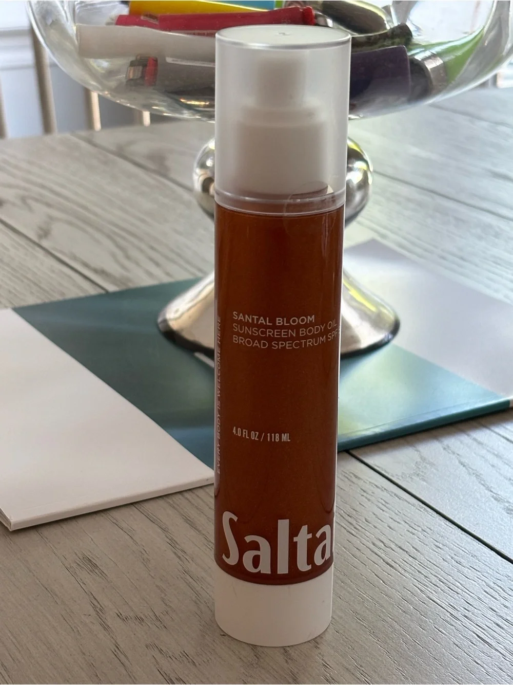 Sunscreen Body Oil SPF 50 – Tan (Santal Bloom) & Gold (Salt Water Vanilla)